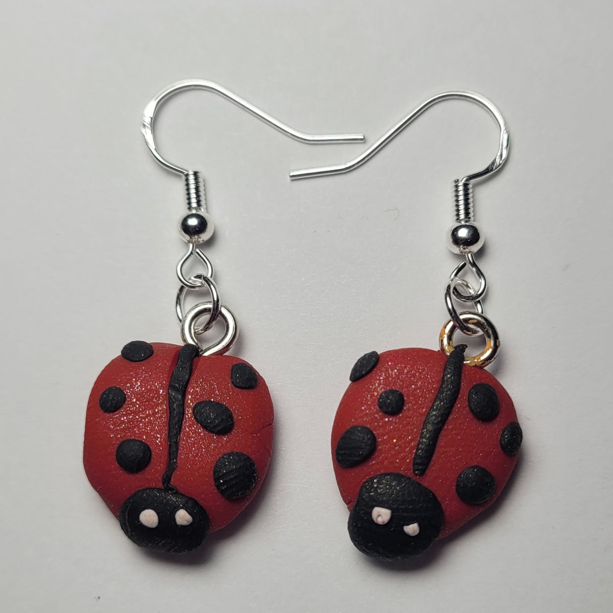 Lady Bug Earrings