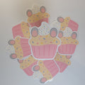 Rat Cupcake Sticker
