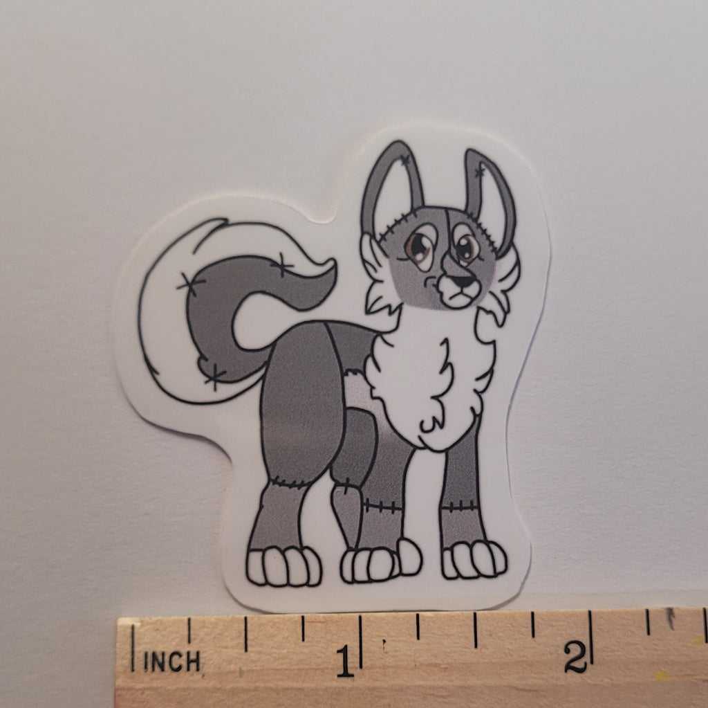 Wolf Plush Sticker