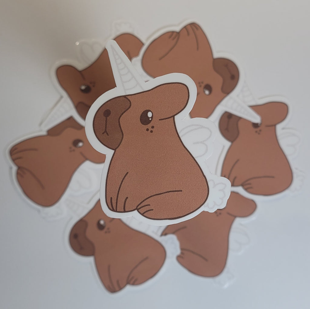 Alicapybun Sticker