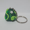Forest Dragon Egg Keychain