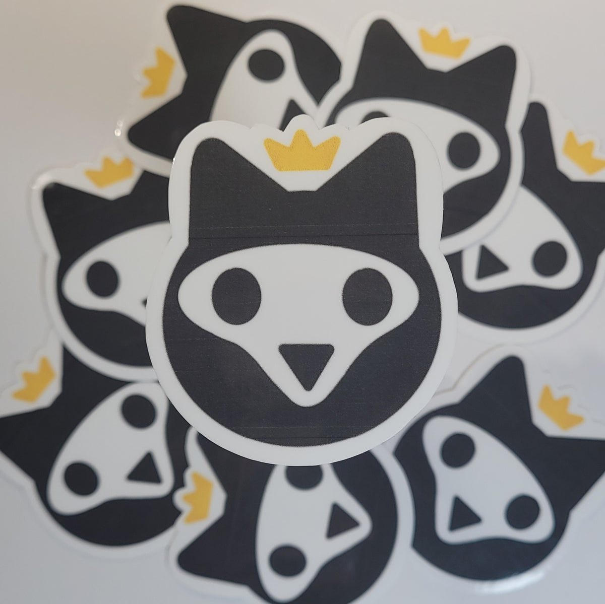 Skull Cat Sticker