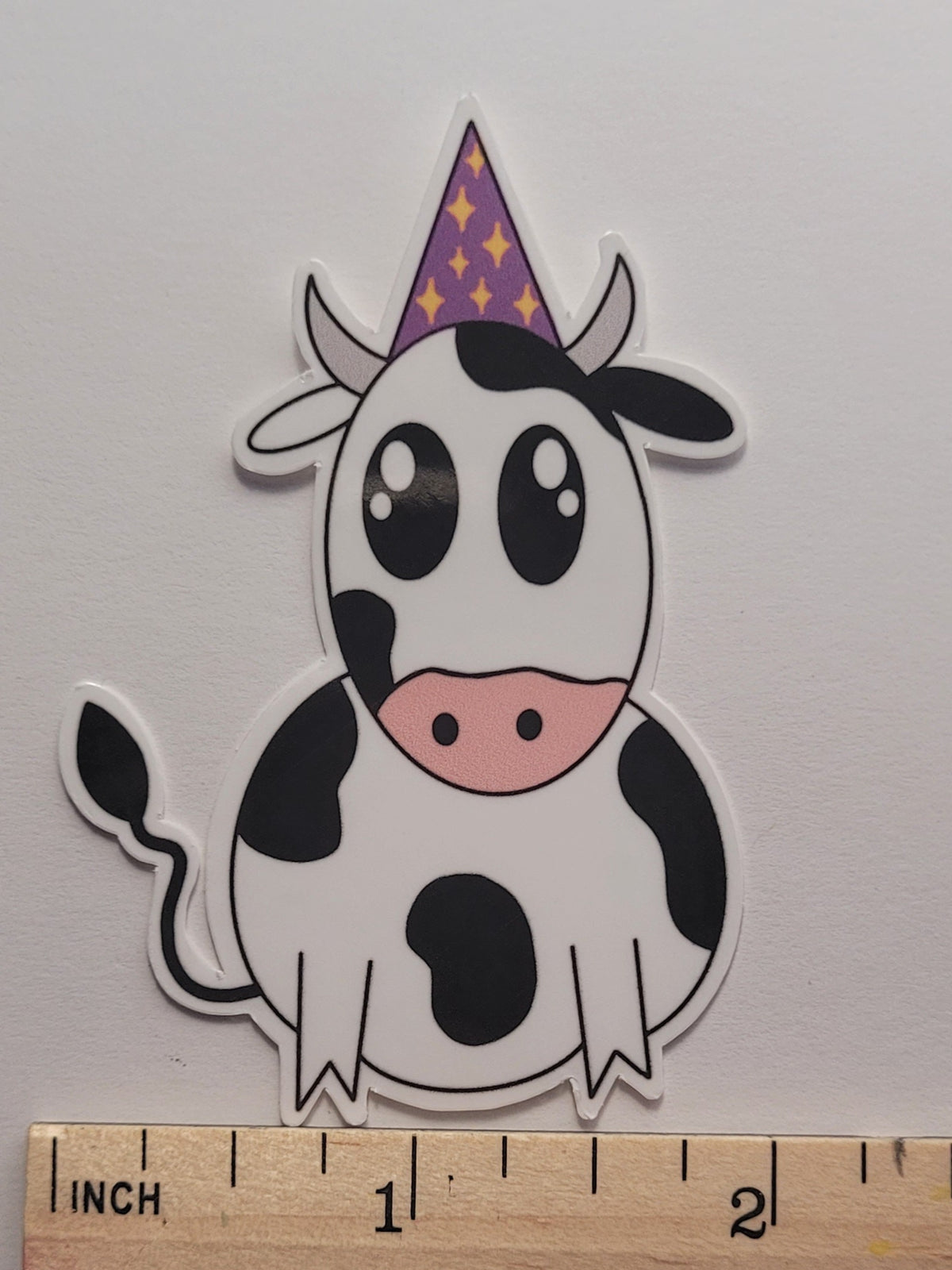 Fantasy Cow Sticker