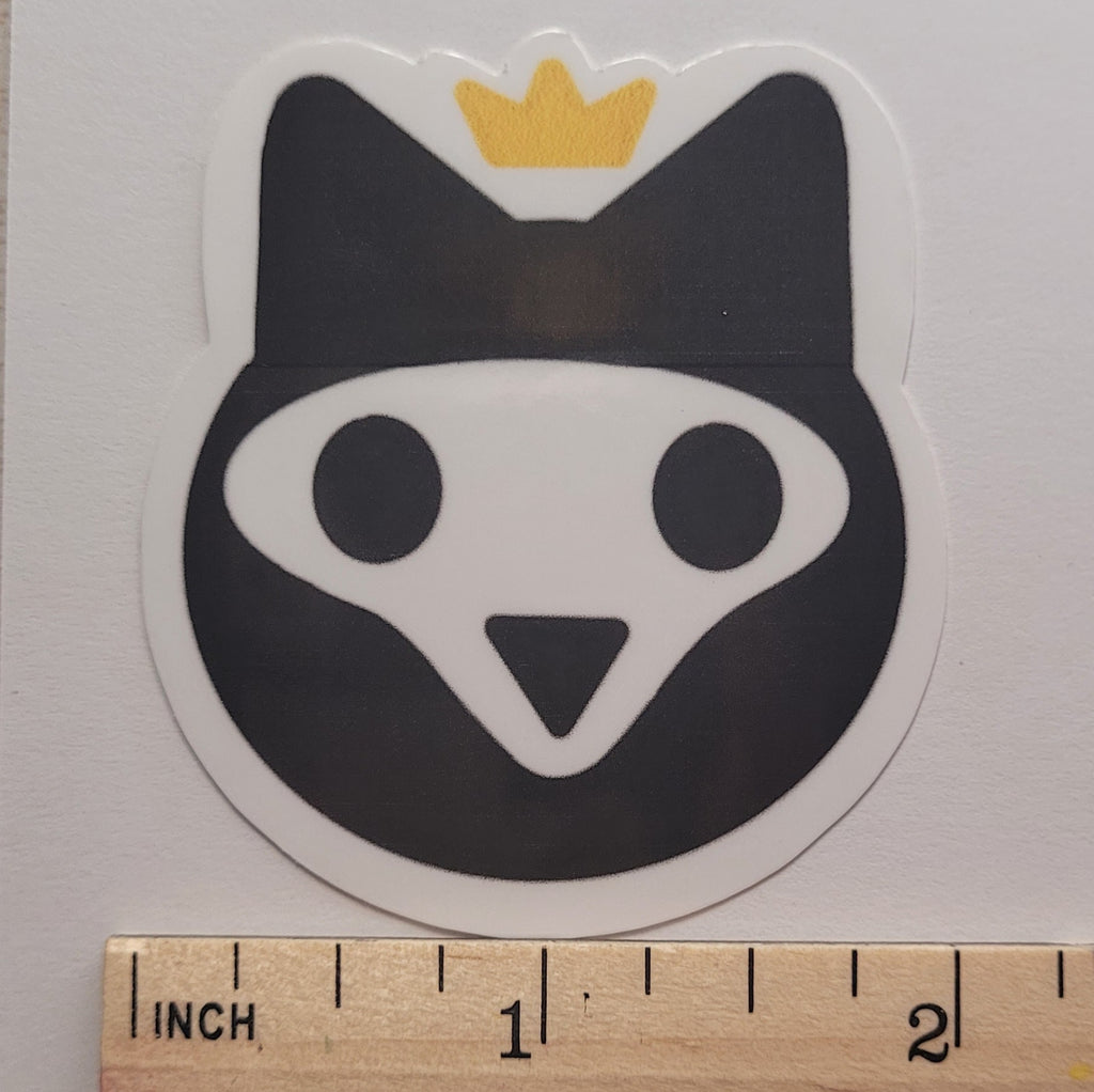 Skull Cat Sticker