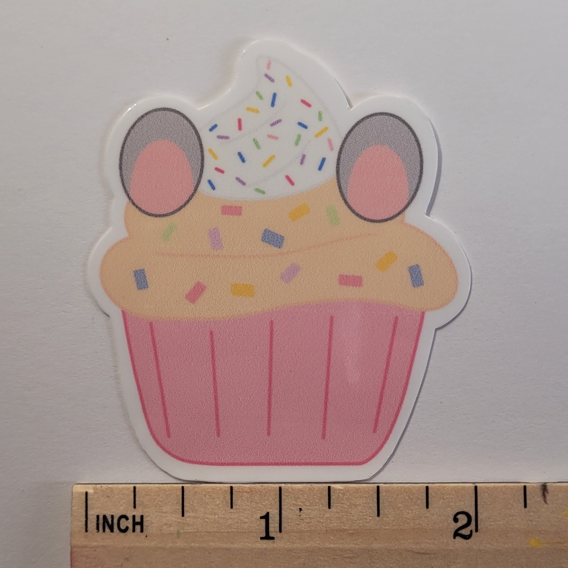 Rat Cupcake Sticker