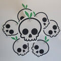 Skull Plant Sticker